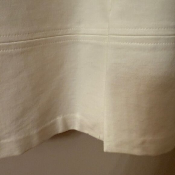 White House Black Market Winter White Bodycon sleeveless dress size 4 - Picture 3 of 6